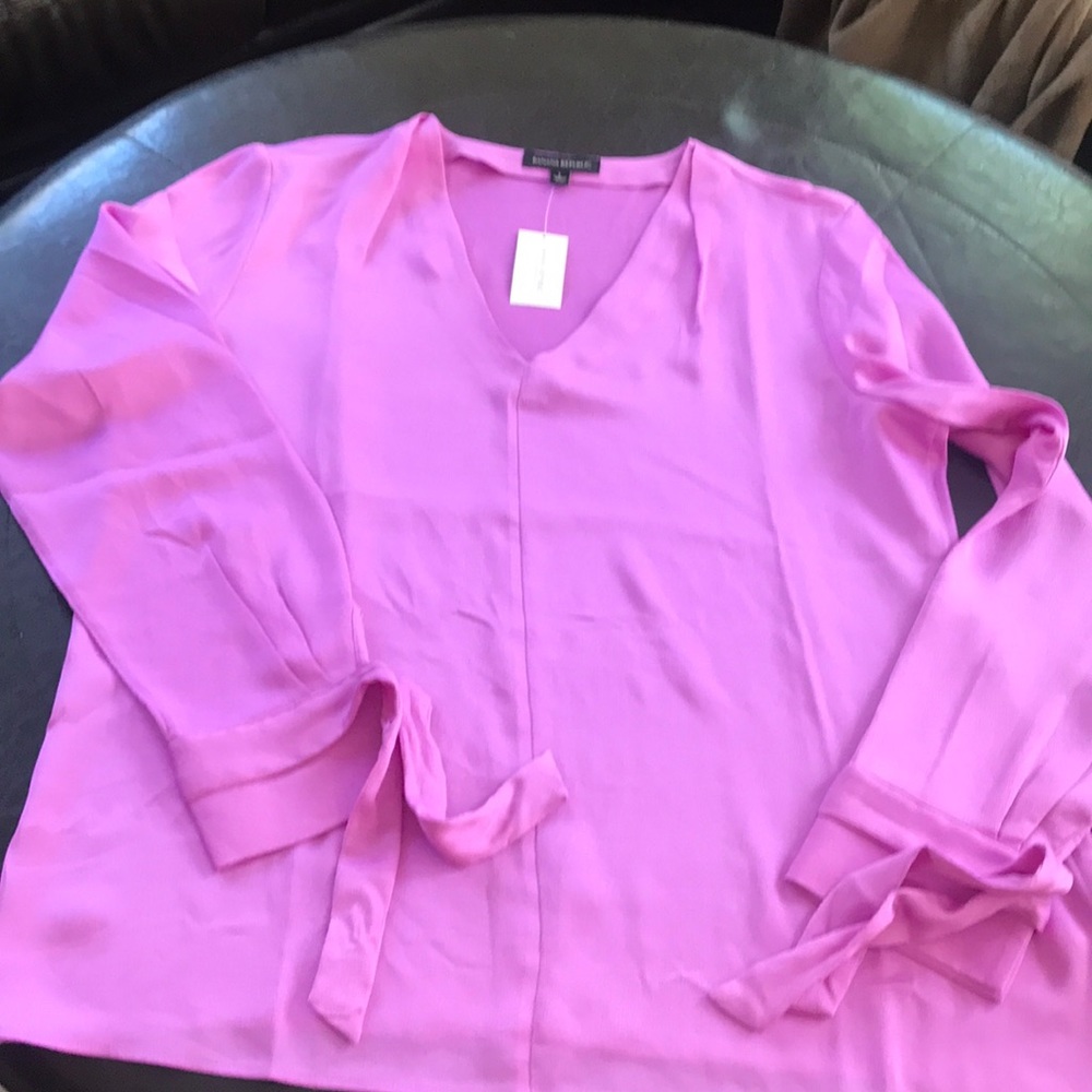 Banana republic pink top new with tag
